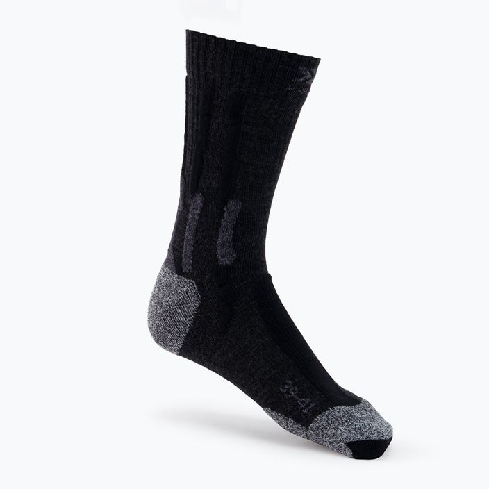 Férfi trekking zokni X-Socks Trek Silver fekete-szürke TS07S19U-B010 2