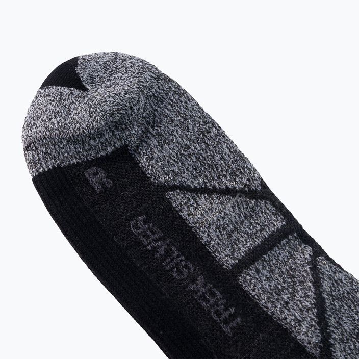 Férfi trekking zokni X-Socks Trek Silver fekete-szürke TS07S19U-B010 5