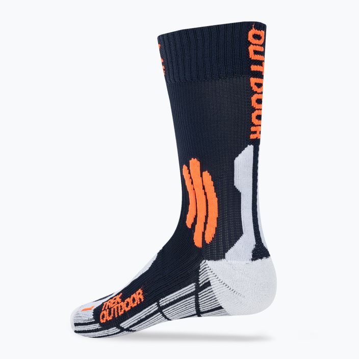 X-Socks Trek Outdoor trekking zokni éjkék/kurkuma narancssárga 2