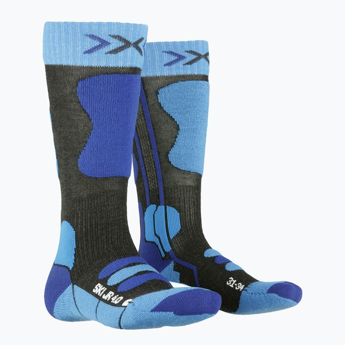 Gyermek sí zokni X-Socks Ski 4.0 kék XSSS00W19J XSSS00W19J 4
