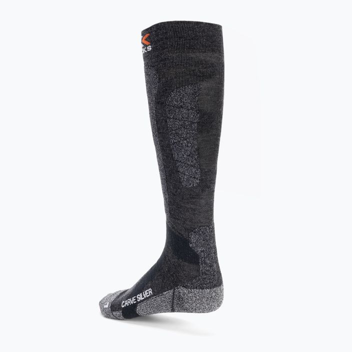 X-Socks Trekking zokni Carve Silver 4.0 fekete XSSS47W19U XSSS47W19U 2