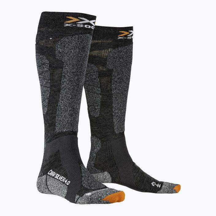 X-Socks Trekking zokni Carve Silver 4.0 fekete XSSS47W19U XSSS47W19U 4