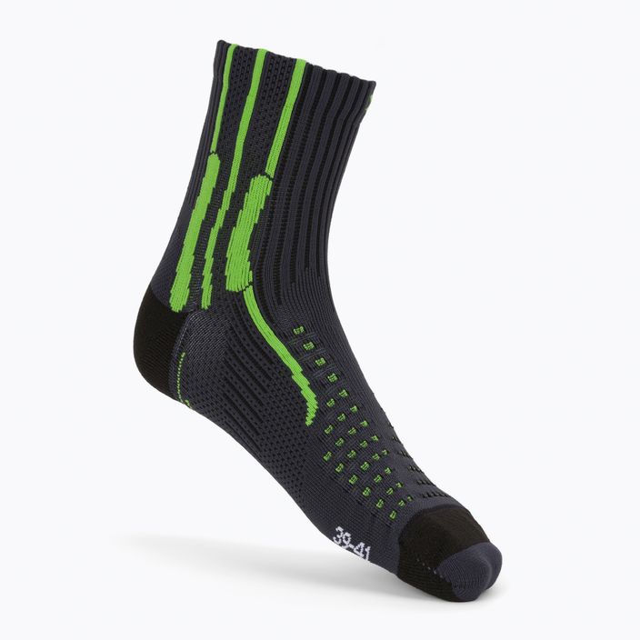 Trekking zokni X-Socks Xbs. Effektor Futó szürke-zöld EF-RS01S21U-G086
