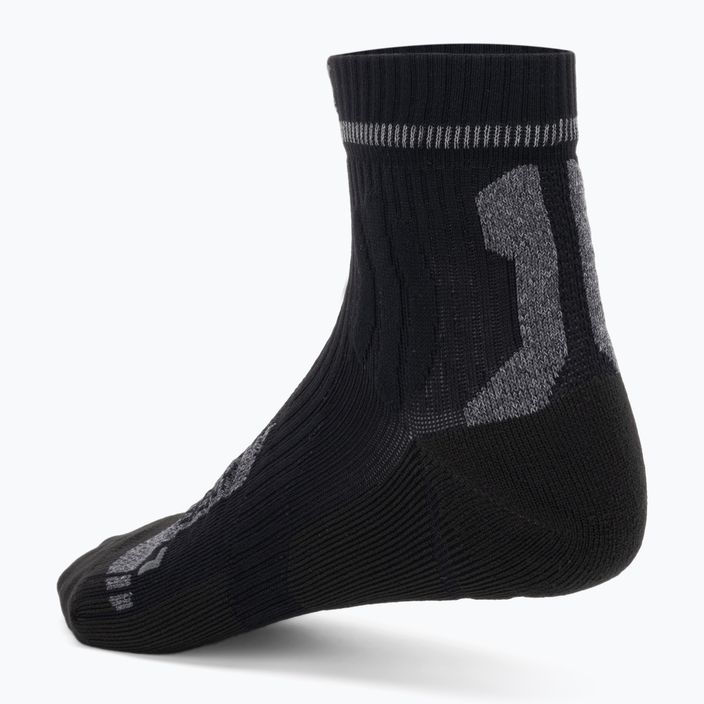 Férfi X-Socks Marathon Energy 4.0 futó zokni opálfekete/dolomitszürke 2