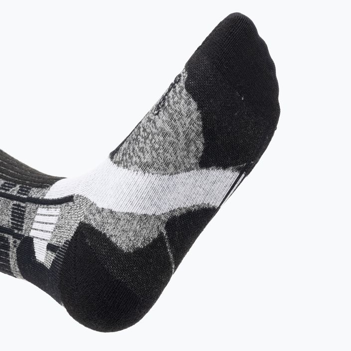 Női sí zokni X-Socks Ski Rider 4.0 szürke melange/opál fekete 3