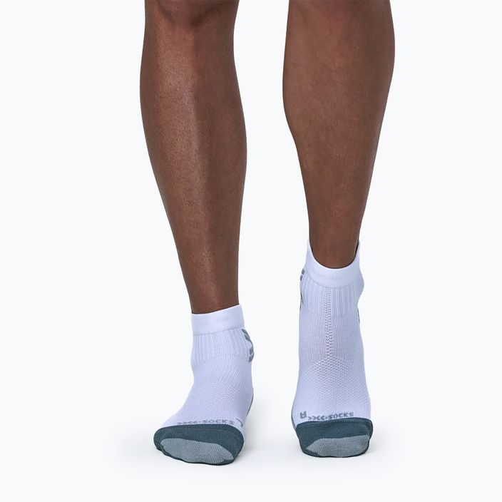 Női futó zokni X-Socks Run Discover Ankle arctic white/pearl grey 3