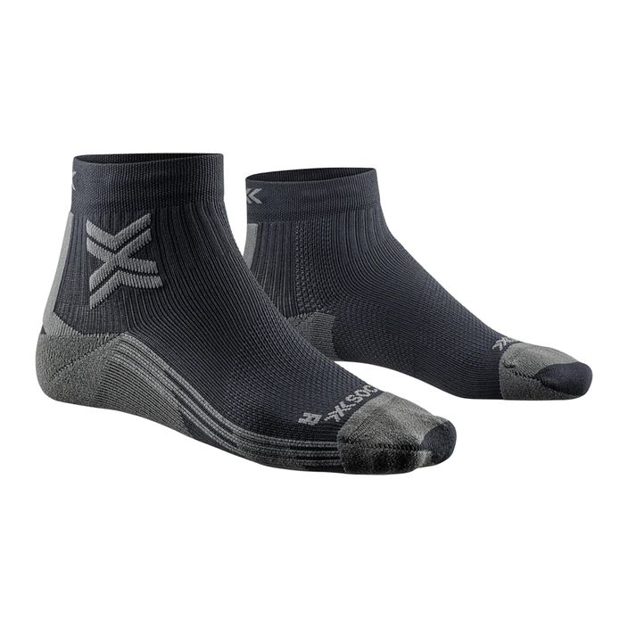 Női futó zokni X-Socks Run Discover Ankle black/charcoal 2