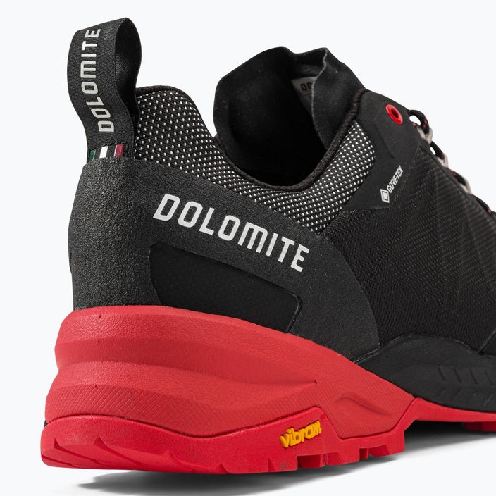 Férfi Dolomite Crodarossa Tech GTX közelítő cipő fekete 296271 9