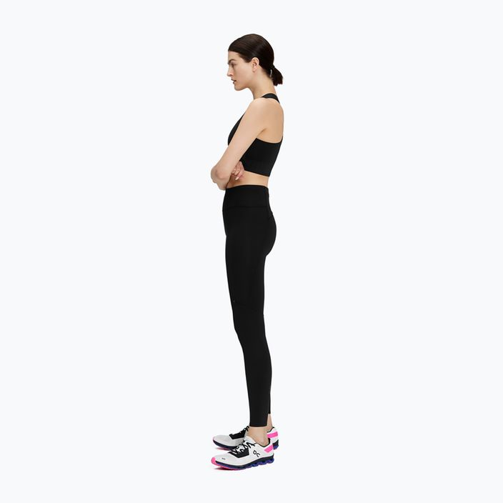 Női futó leggings On Running Performance Tights fekete 2