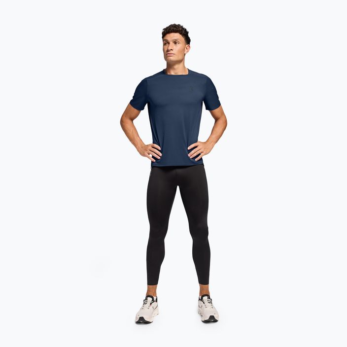 Férfi On Running Performance-T denim/navy futópóló 2