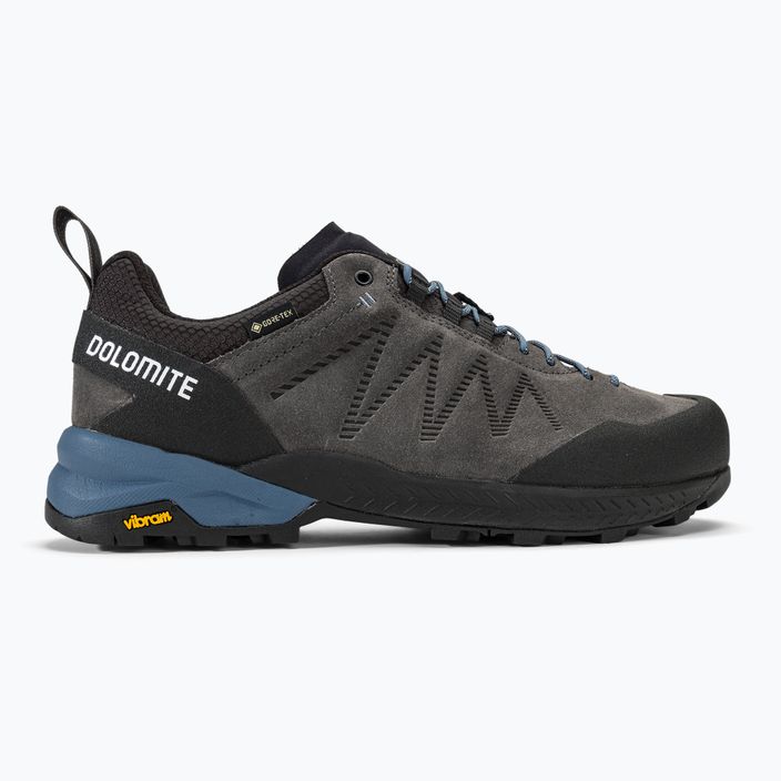 Férfi közelítő cipő Dolomite Crodarossa Leather GTX iron grey 2