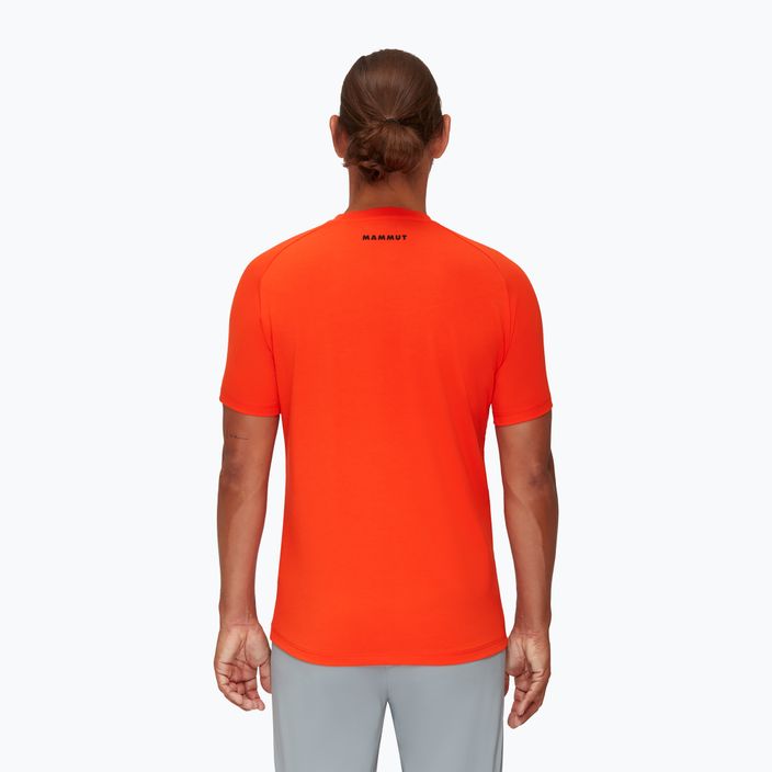 Férfi túrázó póló MAMMUT Mountain narancssárga 3