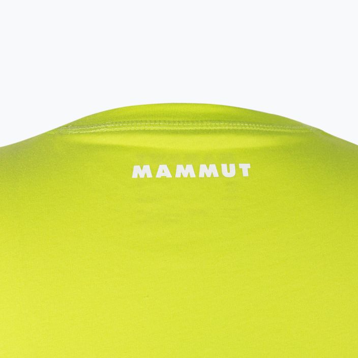 MAMMUT Core Reflective férfi trekking póló zöld 4