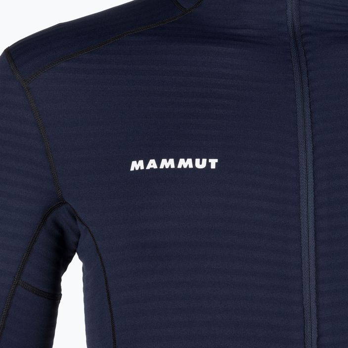 Férfi Mammut Taiss Light ML kapucnis fleece pulóver marine 6