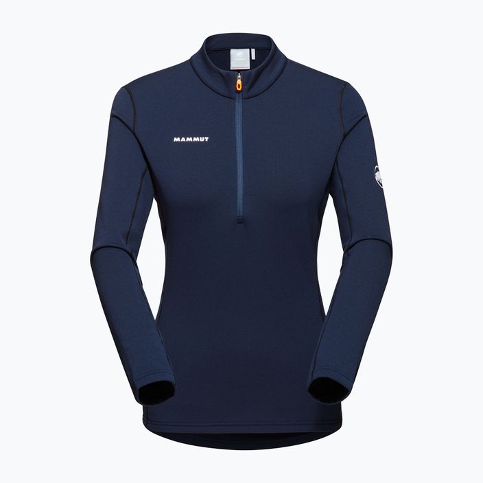 Mammut női trekking pulóver Aenergy ML Half Zip Pull tengeri / fekete 5