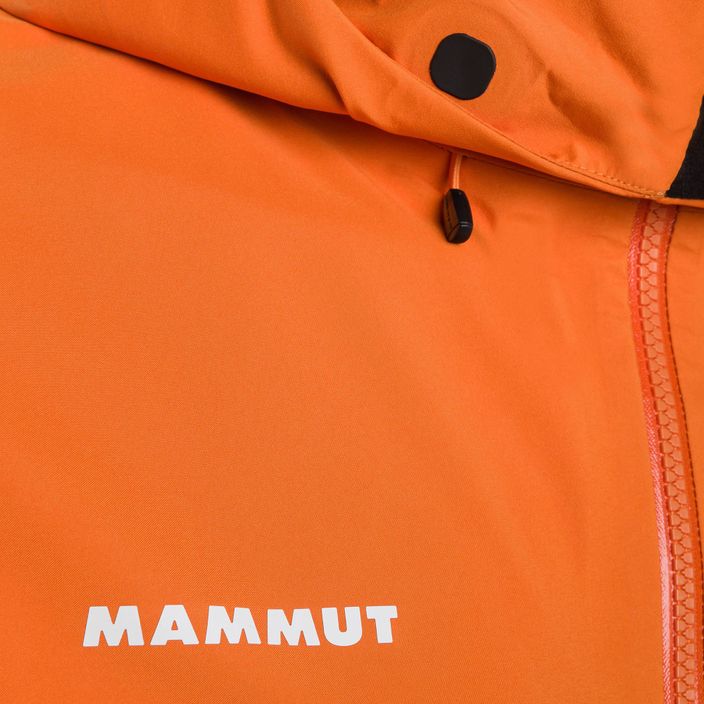 Mammut Crater HS kapucnis férfi esőkabát narancssárga 1010-27700-2258-114 3