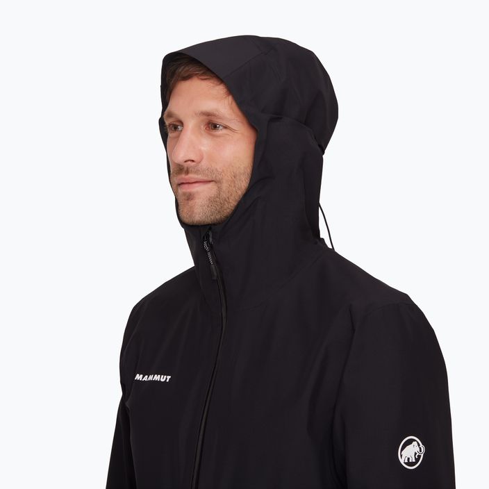 Mammut Alto Light HS black férfi esőkabát 4