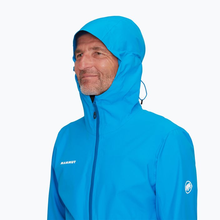 Mammut Alto Light HS glacier blue férfi esőkabát 4