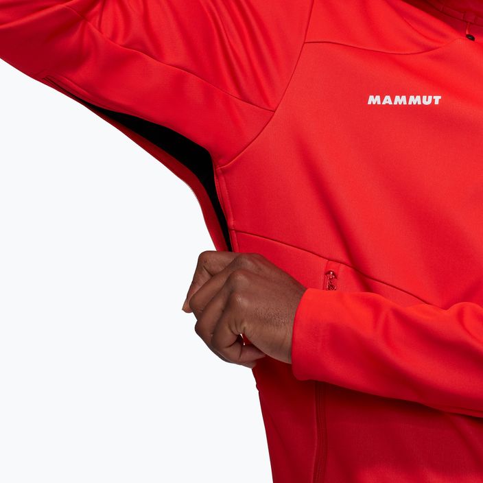 Férfi softshell dzseki Mammut Ultimate VII SO mammut red 5