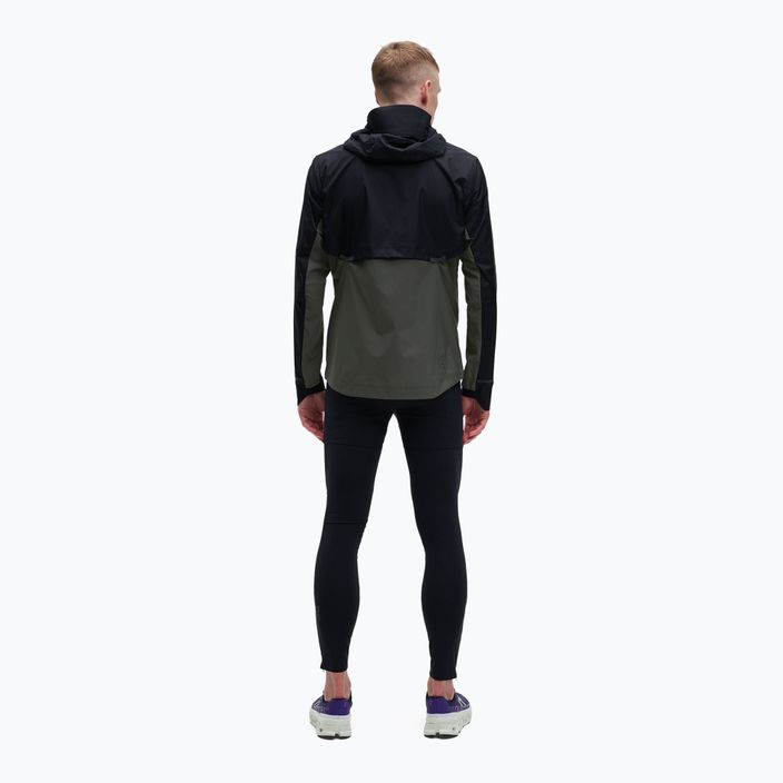 Férfi On Running Weather kabát fekete/árnyék 2