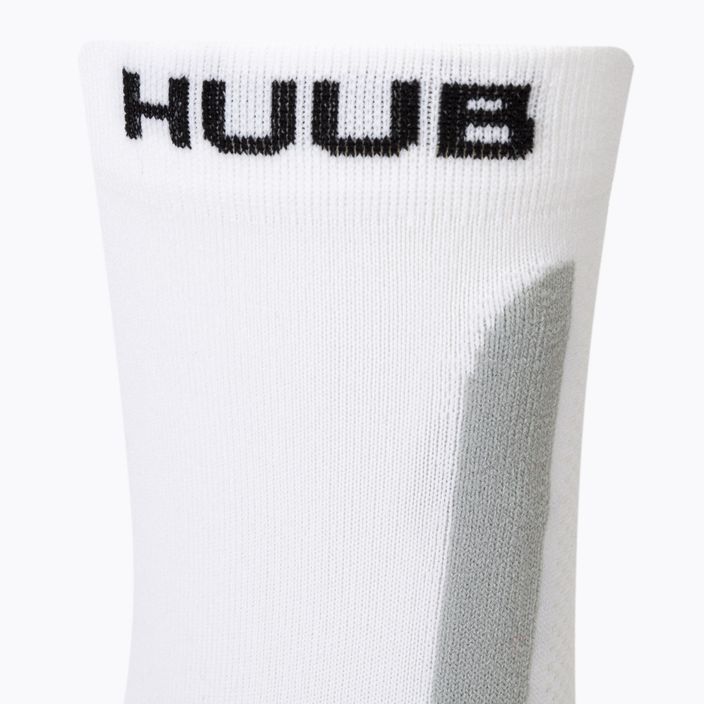 HUUB Active Sock edzőzokni fehér COMACSOCK 3