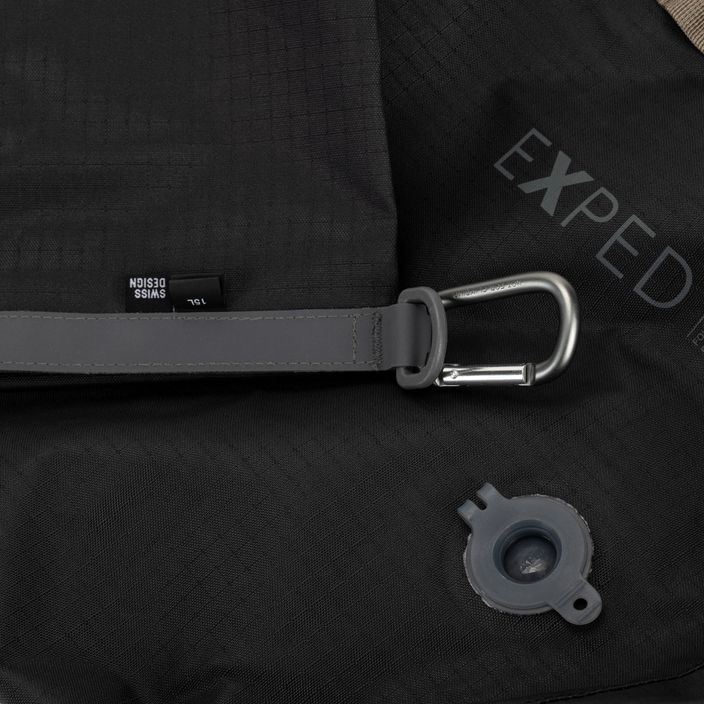 Vízhatlan zsák Exped Fold Drybag Endura 15L fekete EXP-15 5