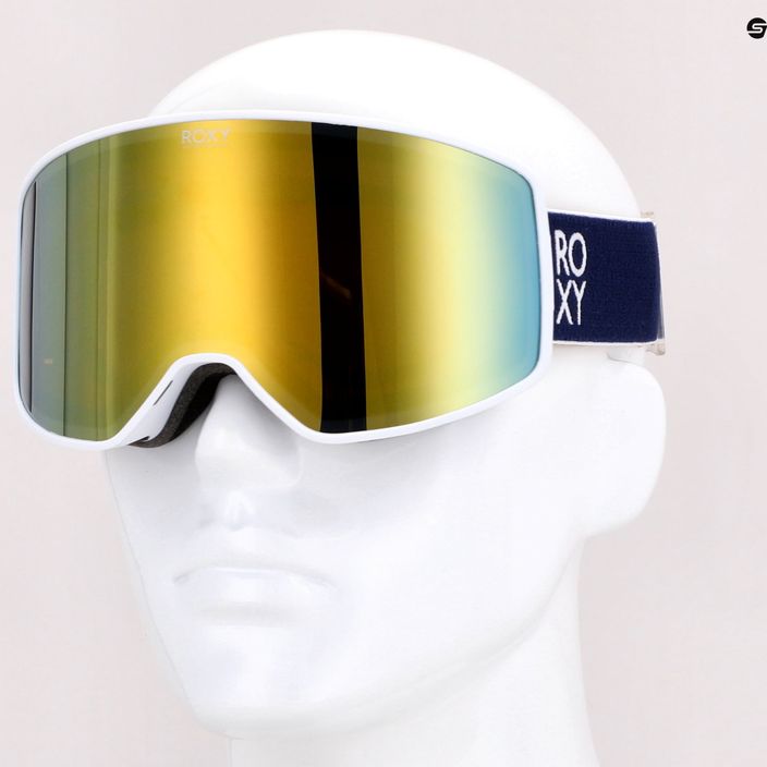 Női snowboard szemüveg ROXY Storm Peak Chic 2021 bright white 7