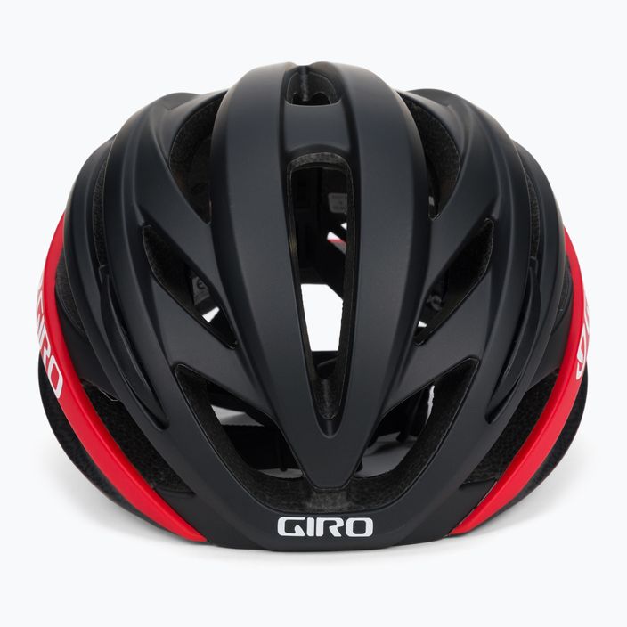 Giro Syntax kerékpáros sisak fekete-piros GR-7099697 2