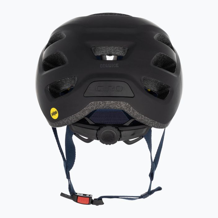 kerékpáros sisak Giro Cormick Integrated MIPS matte black/dark blue 3