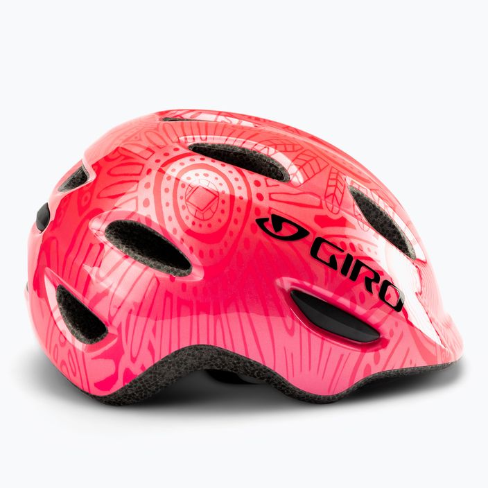 Gyermek kerékpáros sisak Giro Scamp rózsaszín GR-7100496 3