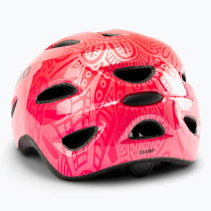 Gyermek kerékpáros sisak Giro Scamp rózsaszín GR-7100496 4