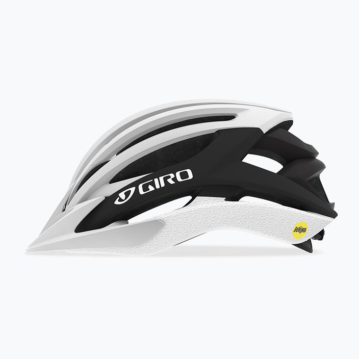 Giro Artex integrált MIPS matt fehér/fekete kerékpáros sisak 2