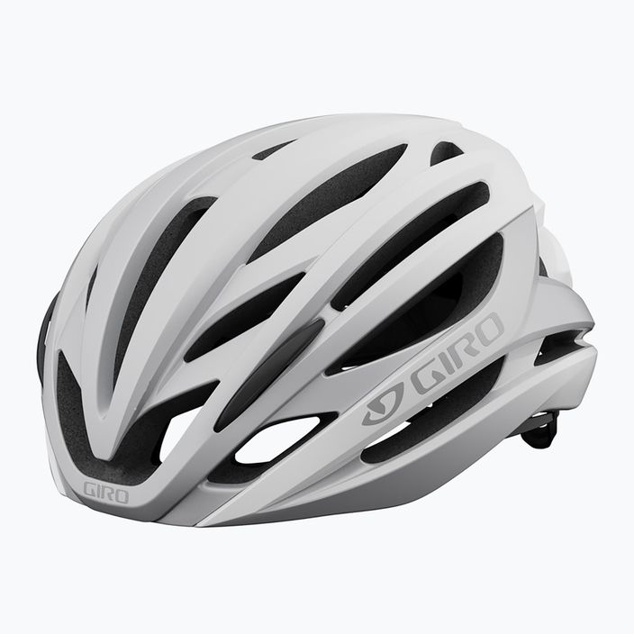 Giro Syntax Integrated MIPS matt fehér/ezüst kerékpáros sisak