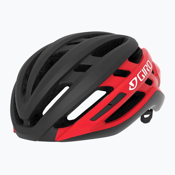 Giro Agilis integrált MIPS kerékpáros sisak matt fekete/világos piros
