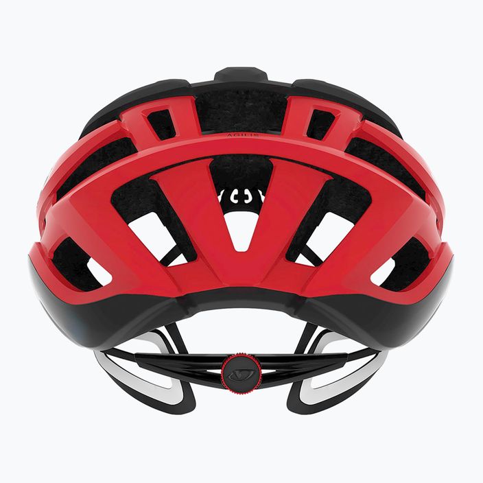Giro Agilis integrált MIPS kerékpáros sisak matt fekete/világos piros 3