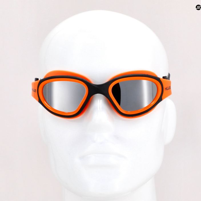HUUB úszószemüveg Aphotic polarizált és tükrös fekete-narancs A2-AG 7