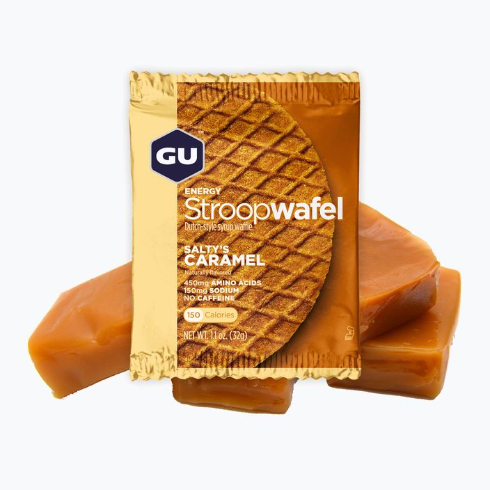 Rágcsálnivaló GU Energy Stroopwaffle 32 g salty’s caramel 2