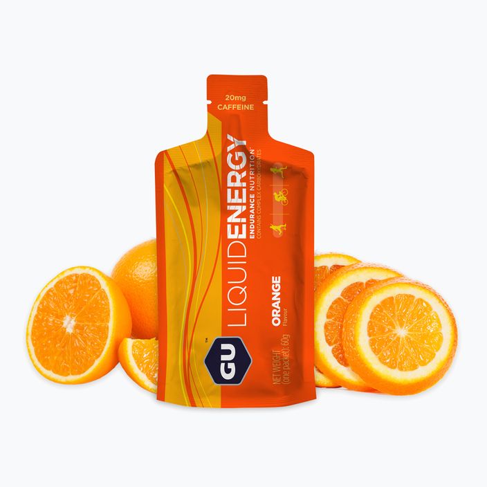 Energia gél  GU Liquid Energy 60 g orange 2