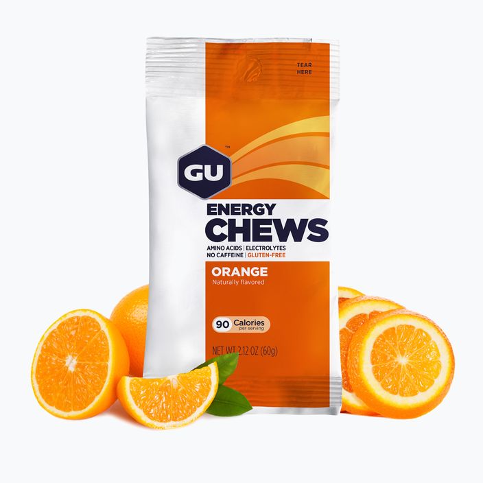 Energiazselék GU Energy Chews orange 2