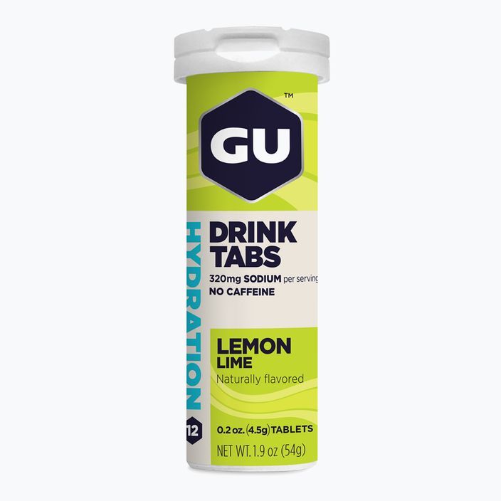 GU Hydration Drink Tabs citrom/lime 12 tabletta