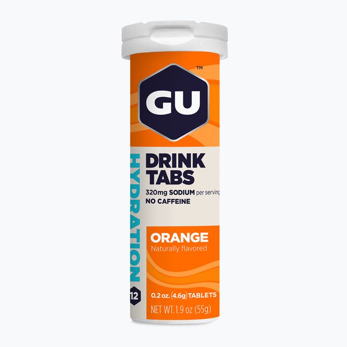 Hidratáló tabletták GU Hydration Drink Tabs orange 12 tabletta