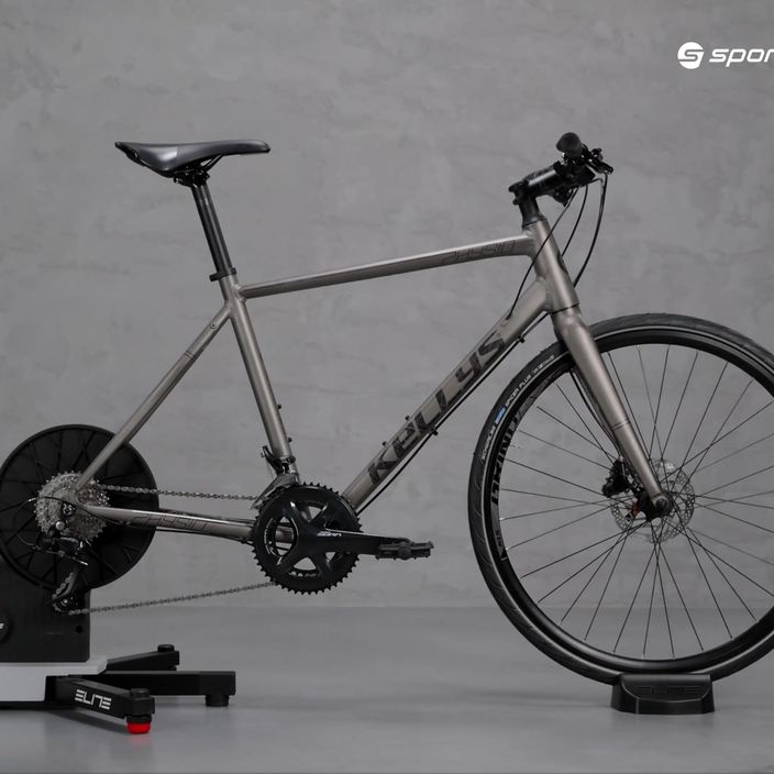 Elite Trainer Justo kerékpár edző fekete és ezüst EL0211001 7