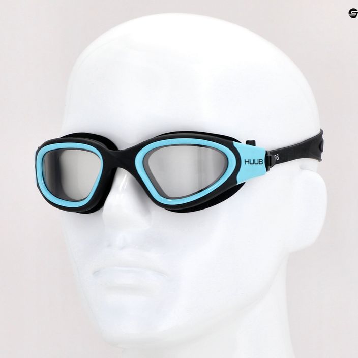 HUUB úszószemüveg Aphotic Fotokróm fekete-kék A2-AG 7