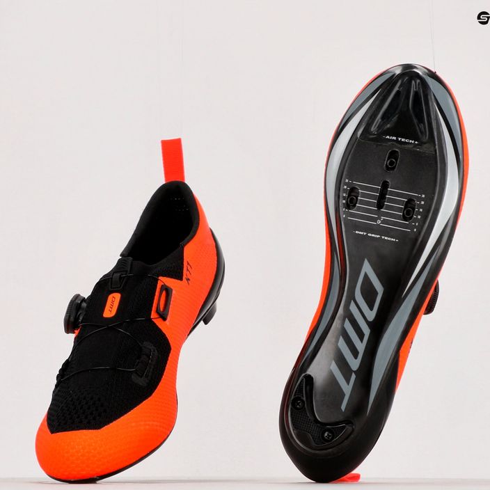 DMT KT1 narancssárga/fekete kerékpáros cipő M0010DMT20KT1 17