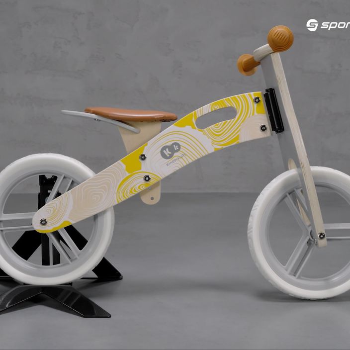 Kinderkraft futó kerékpár sárga KRRUNN00YEL0000 7