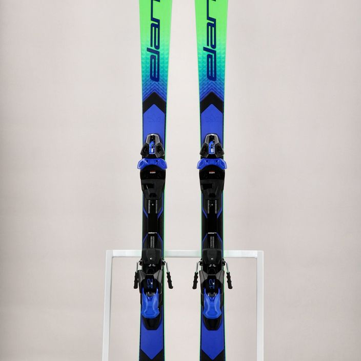 Elan Ace SCX Fusion + EMX 12 lesiklás síléc zöld-kék AAJHRC21 14