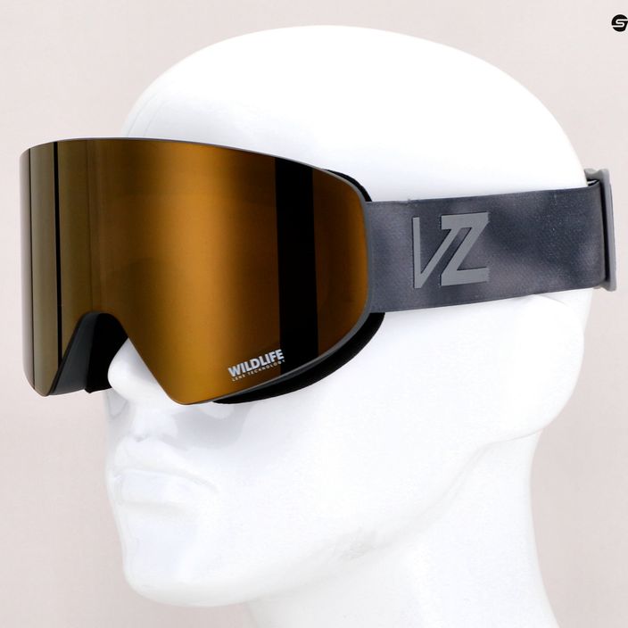VonZipper Encore szürke snowboard szemüveg AZYTG00114 9