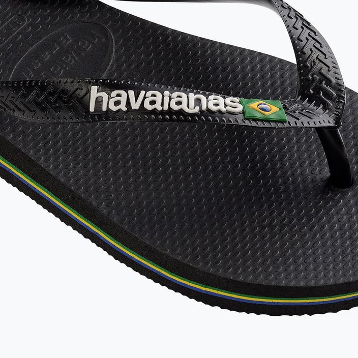 Havaianas Brasil Logo flip flop fekete H4110850 12