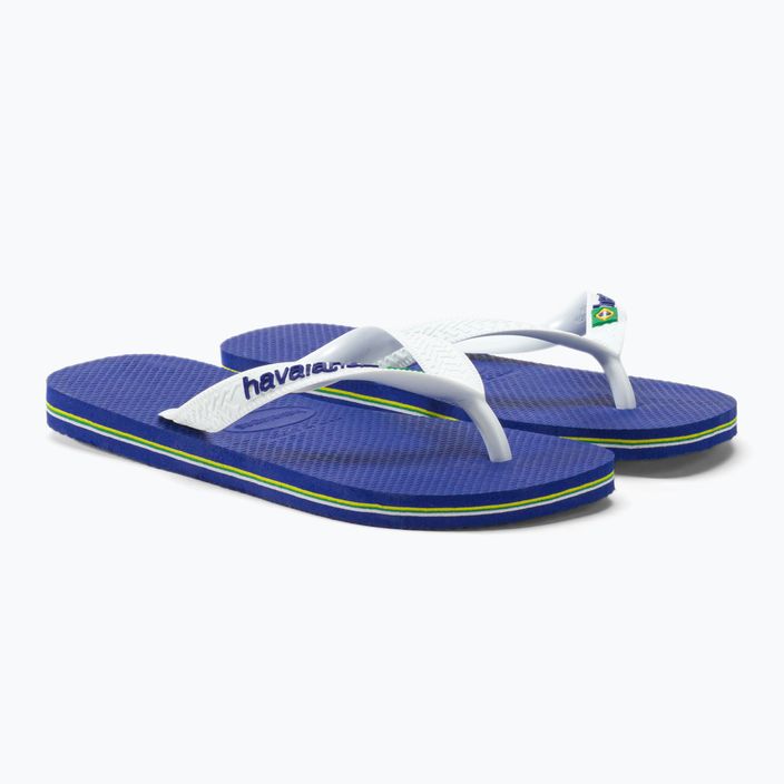 Havaianas Brasil Logo kék flip flop H4110850 4