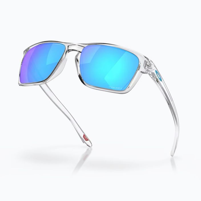 Oakley Sylas XL polírozott átlátszó/prizma zafír napszemüveg 4